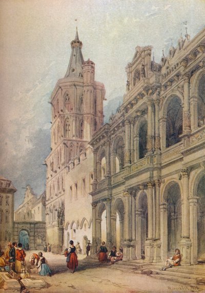 Ayuntamiento, Colonia, c. 1841 de William Leighton Leitch