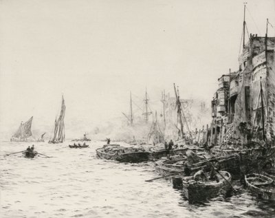 Viejo Limehouse de William Lionel Wyllie