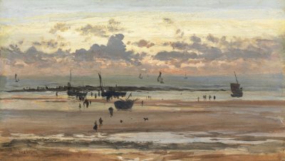 Gente de pesca de Portel de William Lionel Wyllie