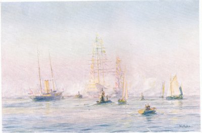 Puerto de Portsmouth 1912, 1915 de William Lionel Wyllie