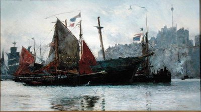 Puerto de Ramsgate de William Lionel Wyllie