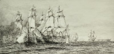 Paisaje marino de William Lionel Wyllie