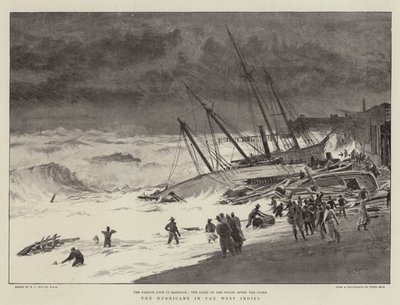 El Huracán en las Indias Occidentales de William Lionel Wyllie