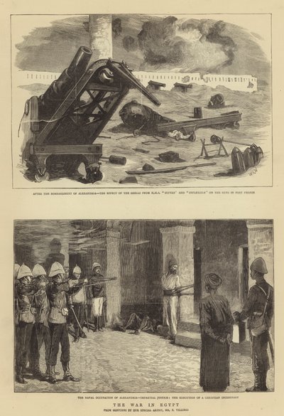 La guerra en Egipto de William Lionel Wyllie