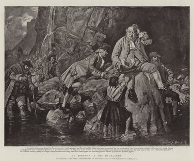 Dr. Johnson en las Tierras Altas de William Lockhart Bogle