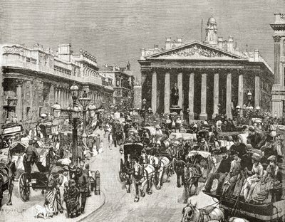 El Banco de Inglaterra y el Intercambio Real en el siglo XIX, de 