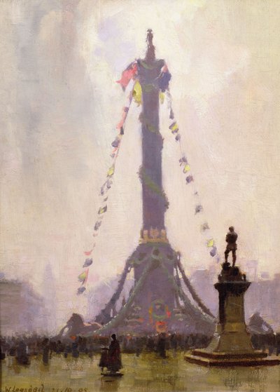 Día de Trafalgar de William Logsdail