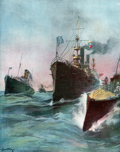 Cruceros importados para la Marina de los Estados Unidos de William Louis Jnr. Sonntag