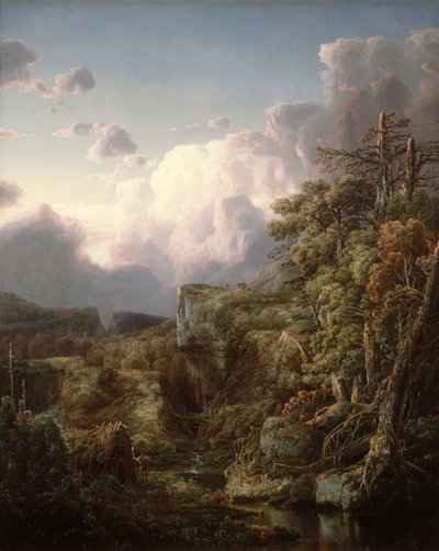 Paisaje montañoso de William Louis Sonntag