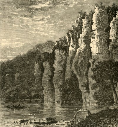 Acantilado del yunque, 1872 de William Ludwell Sheppard