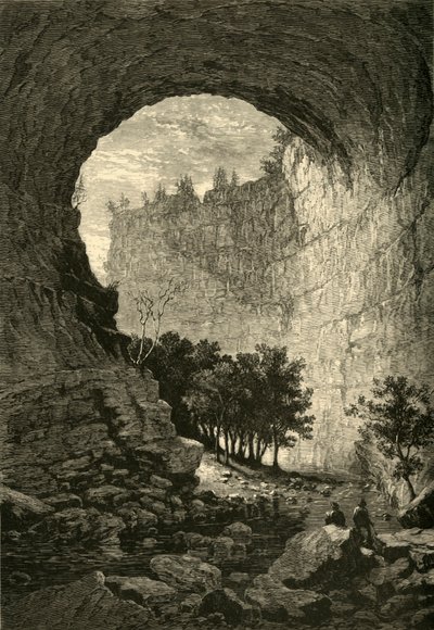 Túnel natural, 1872 de William Ludwell Sheppard