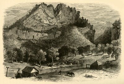 Los acantilados de Seneca, 1872 de William Ludwell Sheppard