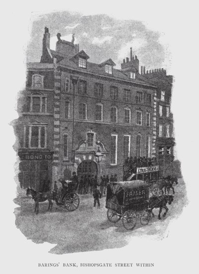 Banco Barings, Calle Bishopsgate de William Luker