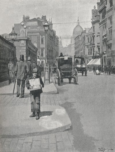 Cannon Street, 1891 de William Luker