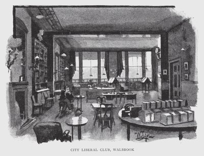 Club Liberal de la Ciudad, Walbrook de William Luker