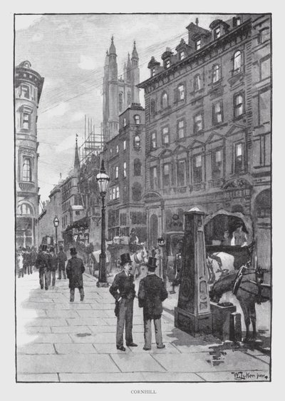 Cornhill de William Luker