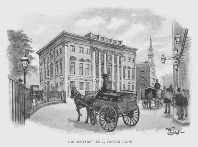 Salón de los Orfebres, Foster Lane de William Luker