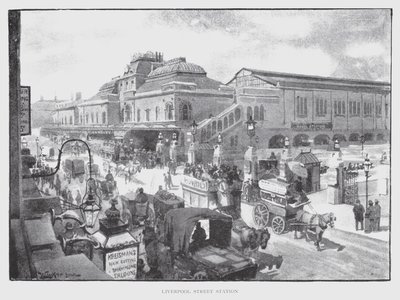 Estación de Liverpool Street de William Luker