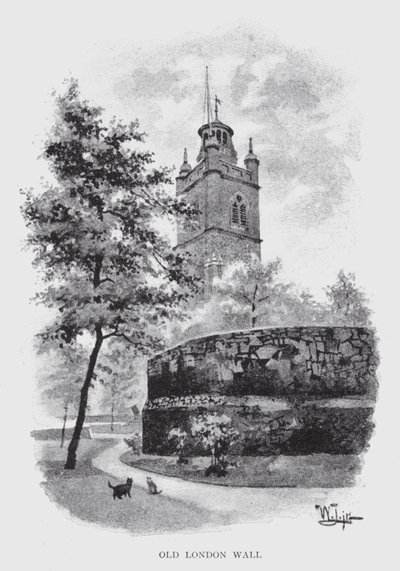 Antigua Muralla de Londres de William Luker