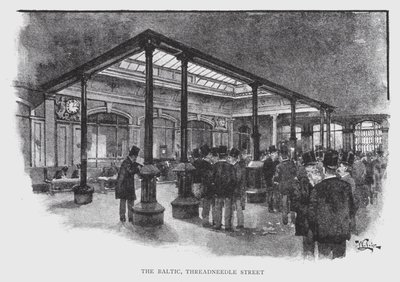 El Báltico, Threadneedle Street de William Luker