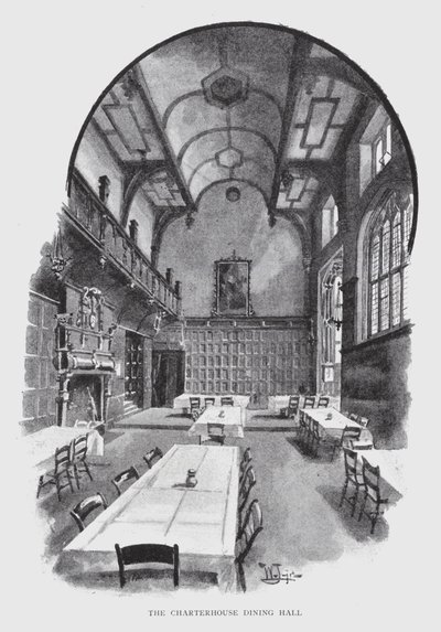 El comedor de Charterhouse de William Luker