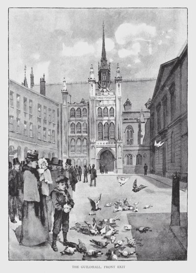 El Guildhall, Salida Principal de William Luker