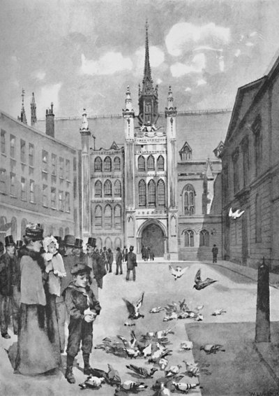 El Guildhall, Salida Principal, 1891 de William Luker