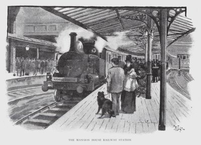 Estación de Ferrocarril de Mansion House de William Luker