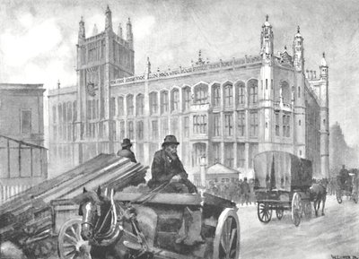 La Oficina de Registro, Fetter Lane, 1891 de William Luker
