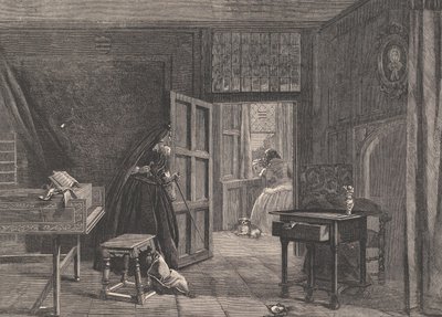 El regreso de la Duenna, de Illustrated London News, 19 de mayo de 1860 de William Luson Thomas
