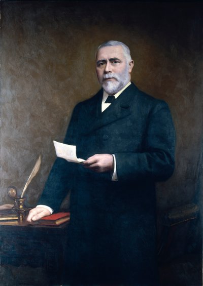 Sir William White (1845-1913), c.1902 (óleo sobre lienzo) de William Mainwaring Palin