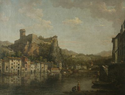 Vista en Lyon (óleo sobre lienzo) de William Marlow