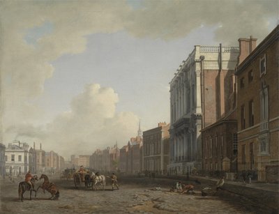 Whitehall, mirando al noreste de William Marlow