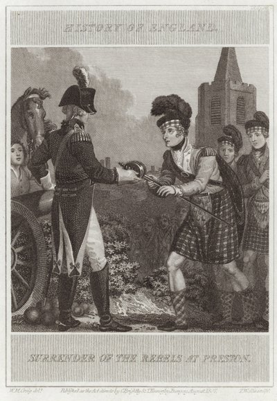 Rendición de los rebeldes en Preston de William Marshall Craig