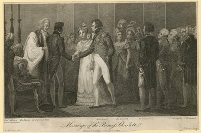 La boda de la Princesa Charlotte de William Marshall Craig