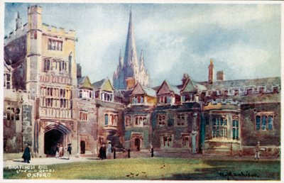 Brasenose College, Old Quad de William Matthison