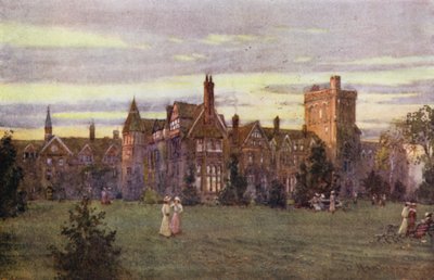 Girton College, atardecer de William Matthison