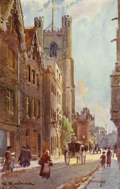 Great St Marys, desde Trinity Street de William Matthison