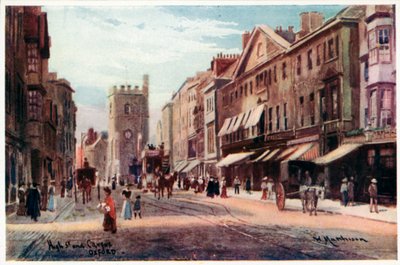 High Street, extremo de Carfax de William Matthison