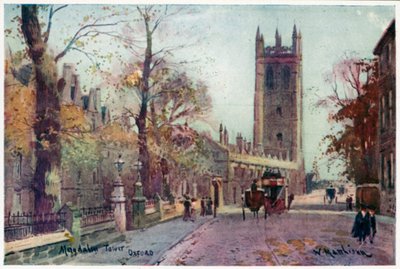 Torre del Magdalen College de William Matthison