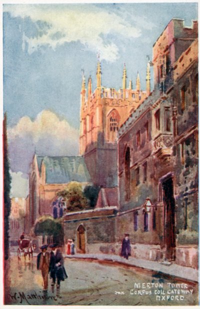 Torre del Merton College, Portal de Corpus Christi de William Matthison