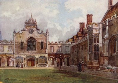 Peterhouse, El Primer Patio de William Matthison