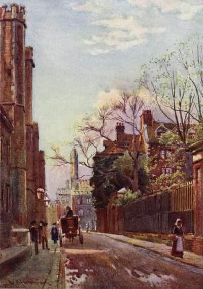 Queens Lane, el sitio de la antigua Mill Street de William Matthison