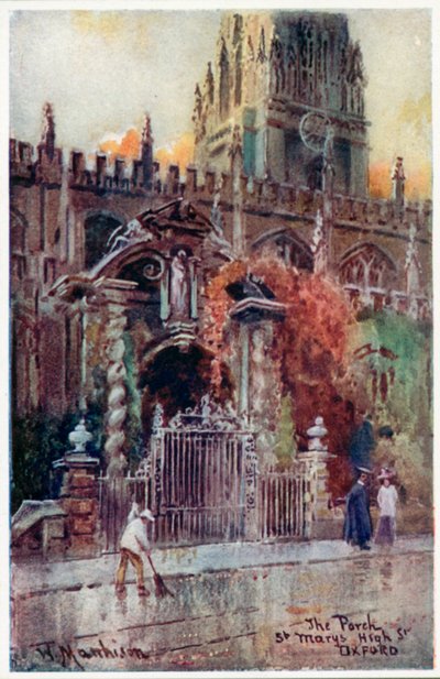 Iglesia de Santa María la Virgen, High Street de William Matthison