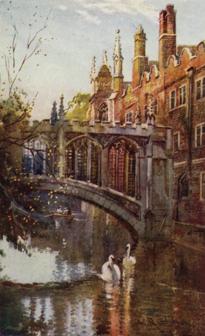 El Puente de los Suspiros, St Johns College de William Matthison