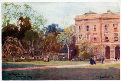 El parque de los ciervos, Magdalen College, Nuevos Edificios de William Matthison