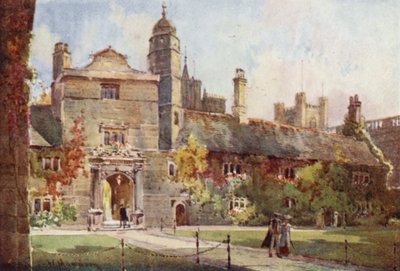 La puerta de la virtud, Gonville y Caius College de William Matthison