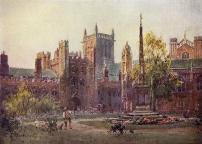 La Puerta y Torre de St Johns College de William Matthison