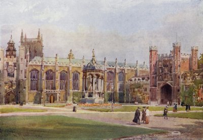 El Gran Patio, Trinity College de William Matthison