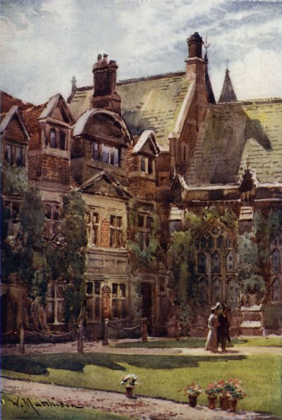 El Antiguo Patio, Pembroke College de William Matthison